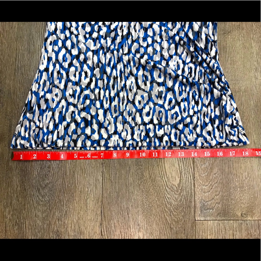 Leopard print wrap top - Picture 6 of 7